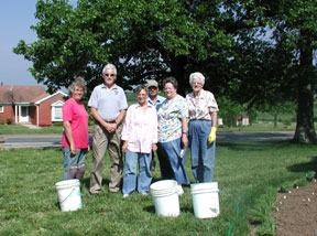 Spring planting day