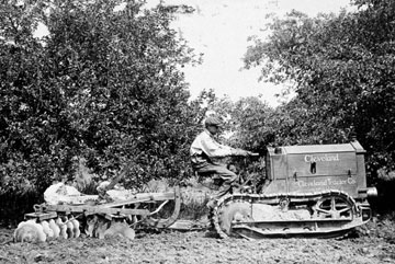 Old Cleveland tractor